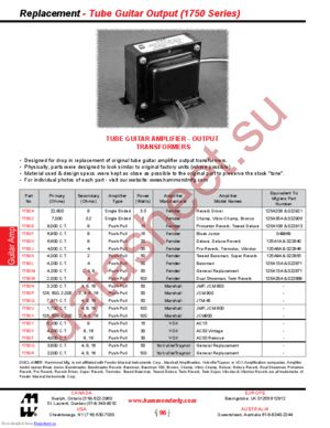 1750P datasheet  