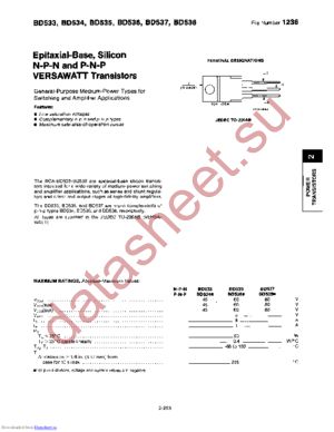 BD537K-DR6269 datasheet  