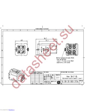 09200032734 datasheet  