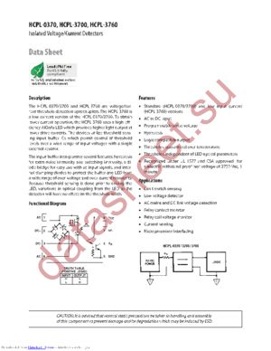 HCPL-3760-060E datasheet  