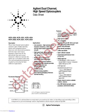 HCPL3760 datasheet  