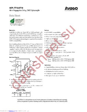 HCPL-7710-320E datasheet  