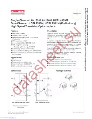 6N135SM datasheet  