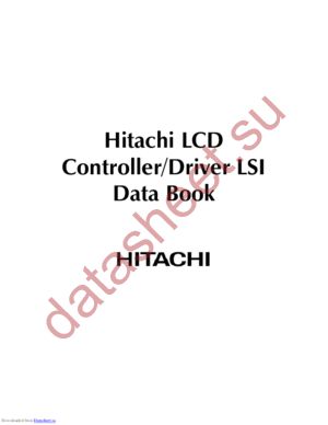 HD61100A datasheet  