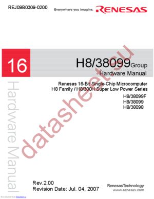 HD64338098 datasheet  