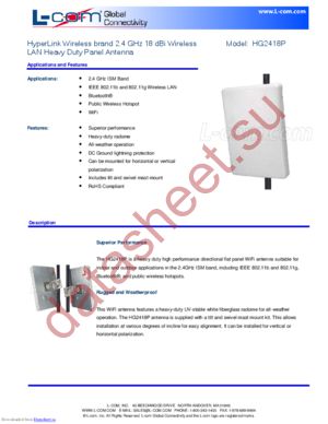 HG2418P datasheet  