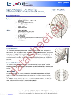 HG2430G datasheet  