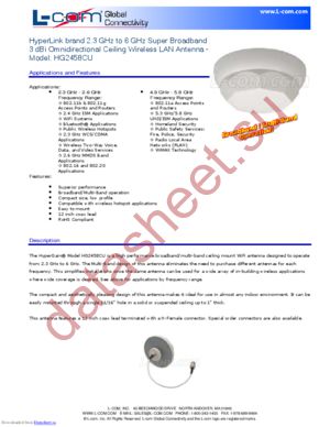 HG2458CU-NF datasheet  