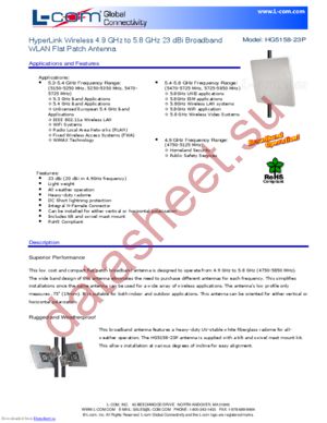 HG5158-23P datasheet  