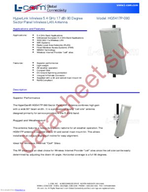 HG5417P-090 datasheet  