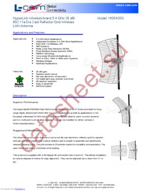 HG5426G-5PK datasheet  