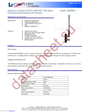 HG5808U datasheet  