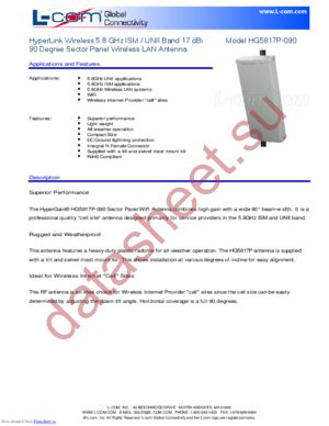 HG5817P-090 datasheet  