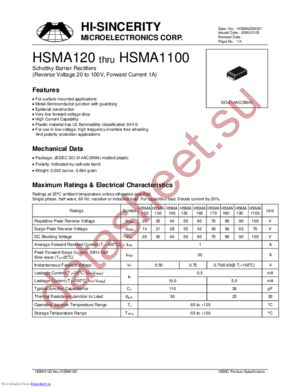 HSMA190 datasheet  