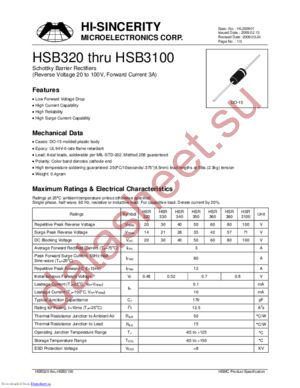 HSB380 datasheet  