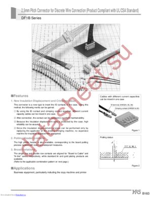 DF1B-6P-2.5DS(25) datasheet  