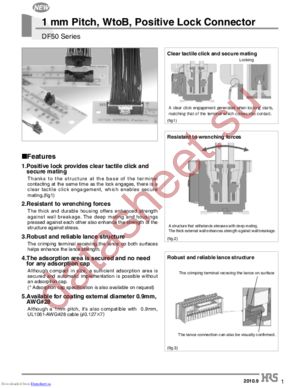 DF50A-15S-1C datasheet  