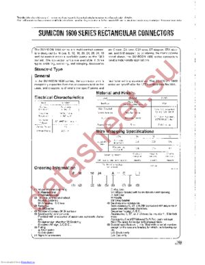 D-1600-SPB2 datasheet  