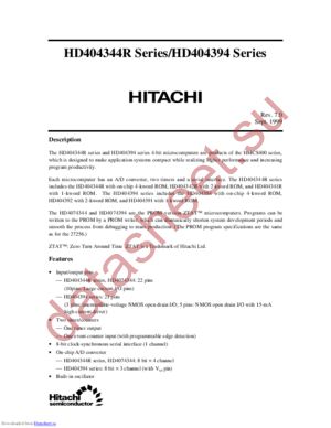 HD4074344 datasheet  
