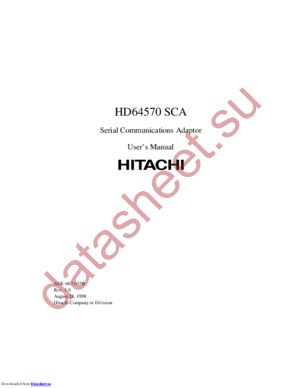 HD64570F16 datasheet  