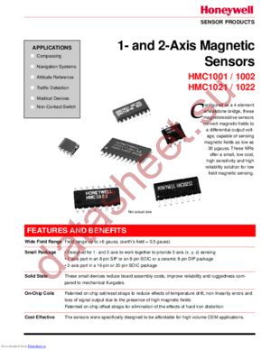 HMC1022 datasheet  