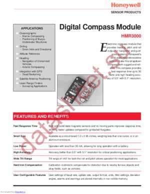 HMR3000 datasheet  