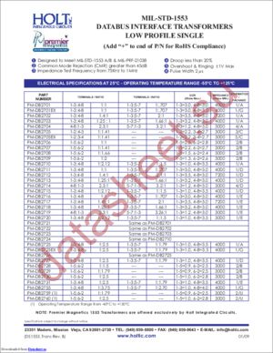 PM-DB2741L datasheet  