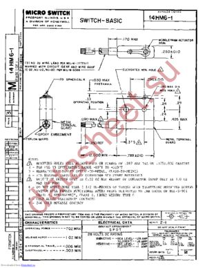 14HM6-1 datasheet  