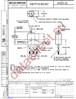 14XE1-12 datasheet  