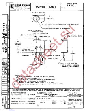 14XE1 datasheet  