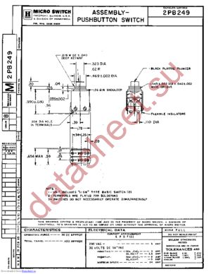 2PB249 datasheet  