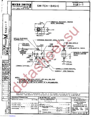 5SE1-T datasheet  