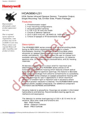 HOA0890-L51 datasheet  