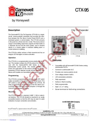 CTX-95 datasheet  