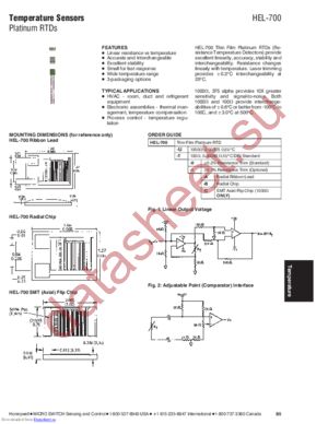 HEL-700 datasheet  