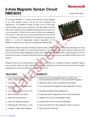 HMC6042 datasheet  