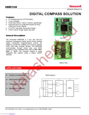 HMR3100 datasheet  