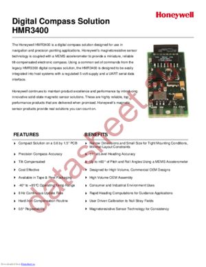 HMR3400 datasheet  