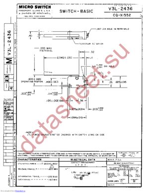 CQ-X1552 datasheet  