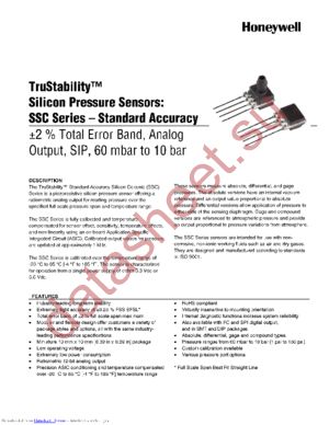 SSCSNBN010BGAA3 datasheet  