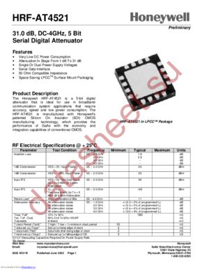 AT4521 datasheet  