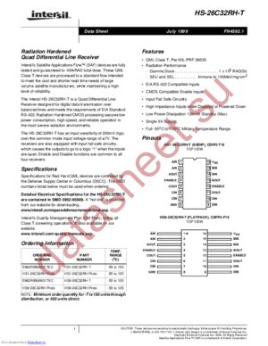 HS1-26C32RH-T datasheet  