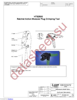 HTS2500 datasheet  