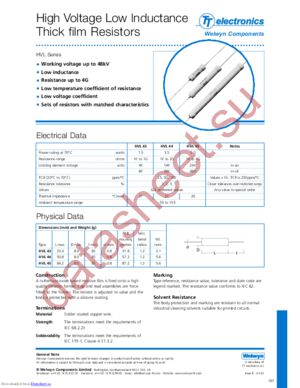 HVL44 datasheet  