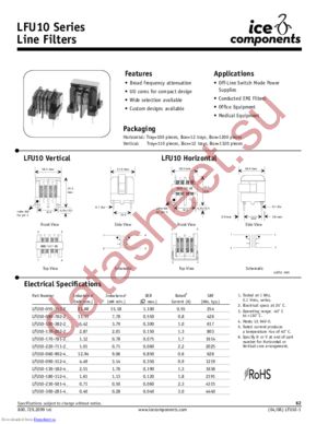 LFU10-055-153-2-H datasheet  