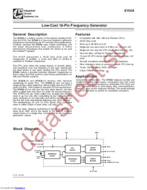 9154A-10CS16 datasheet  