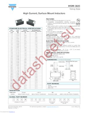 IHSM3825ER681L datasheet  