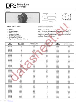 DR3-121K datasheet  