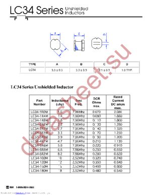 LC34-1R8M datasheet  