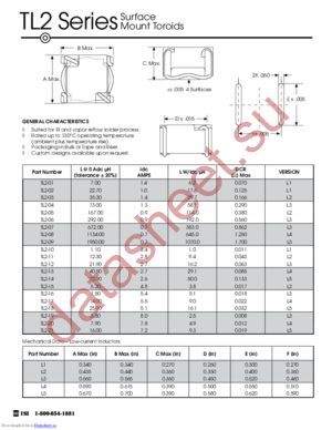 TL2-15 datasheet  